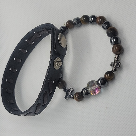 Paragon Legacy Natural Stone Bracelet (Strong and Peaceful) - Picture 1 of 3